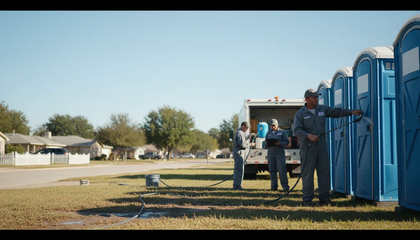 Long-Term Portable Toilet Rental in Forestburg, TX near me